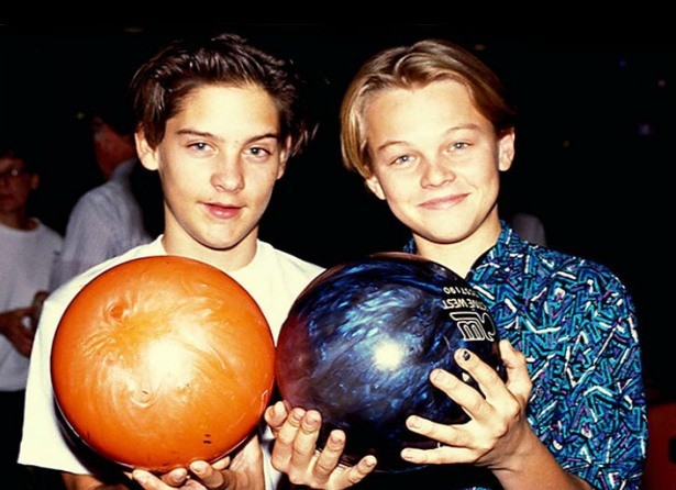 Tobey Maguire a Leonardo DiCaprio